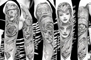 magic tattoo idea