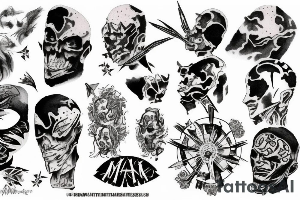 unlimited power mnatra tattoo idea