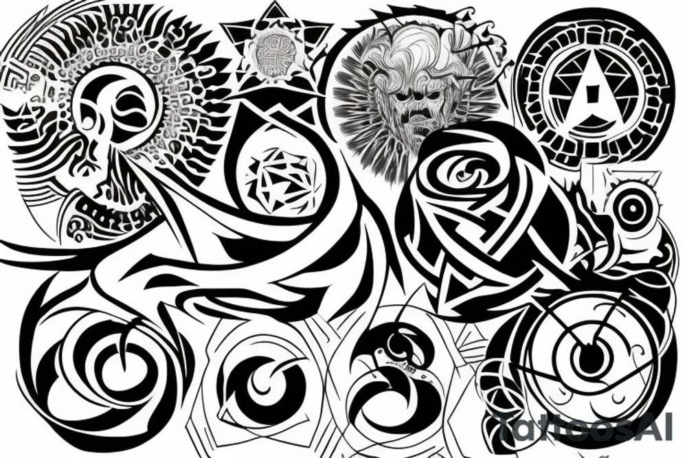 unlimited power mantra tattoo idea