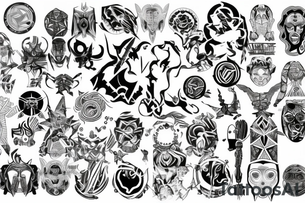 unlimited power mantra tattoo idea