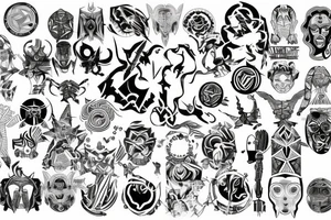 unlimited power mantra tattoo idea