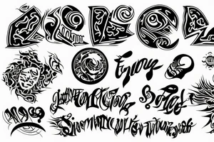unlimited power mantra tattoo idea