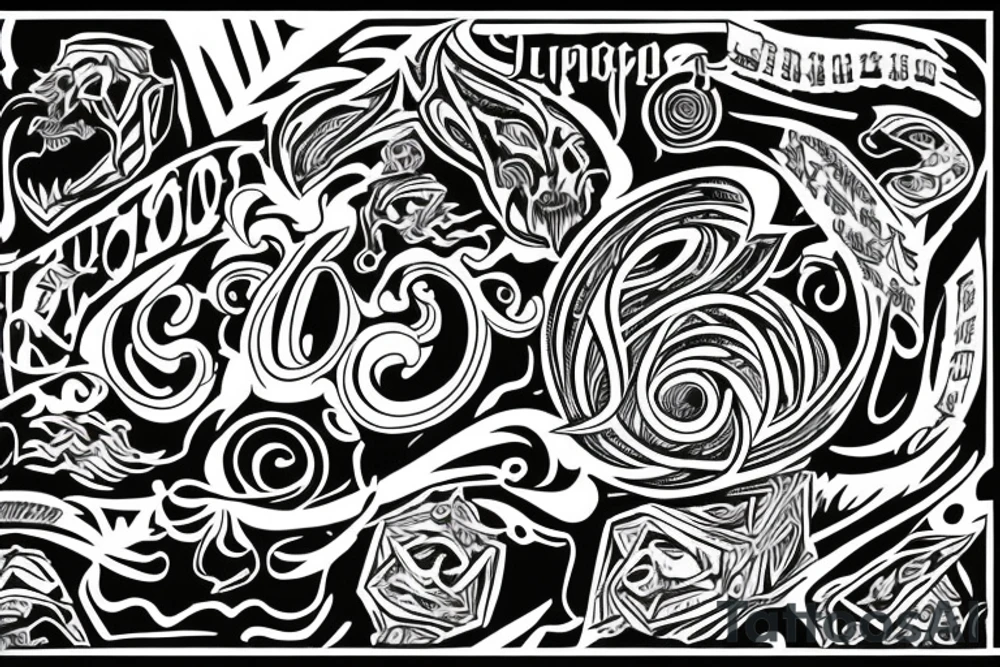 unlimited power mantra tattoo idea