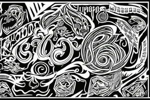 unlimited power mantra tattoo idea