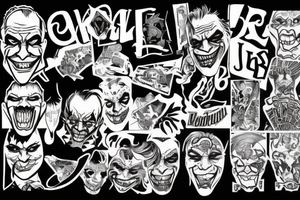 joker tattoo idea