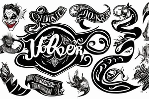 joker tattoo idea