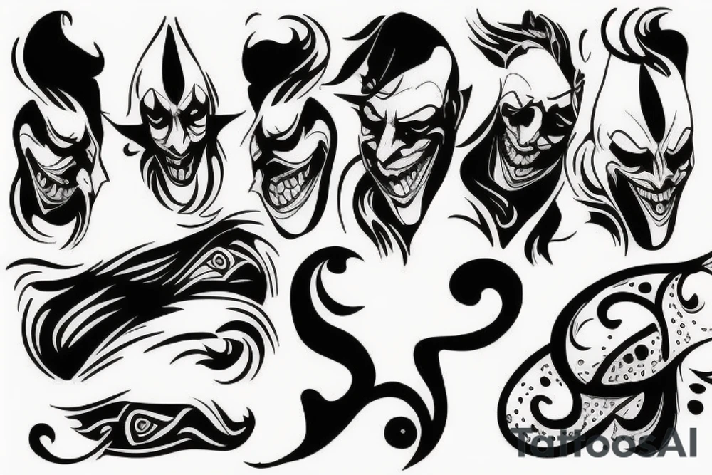 joker tattoo idea
