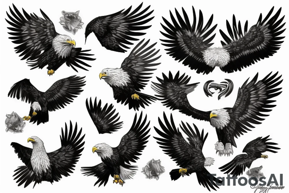 eagle tattoo idea