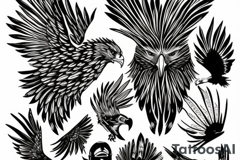 eagle tattoo idea
