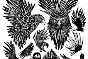 eagle tattoo idea