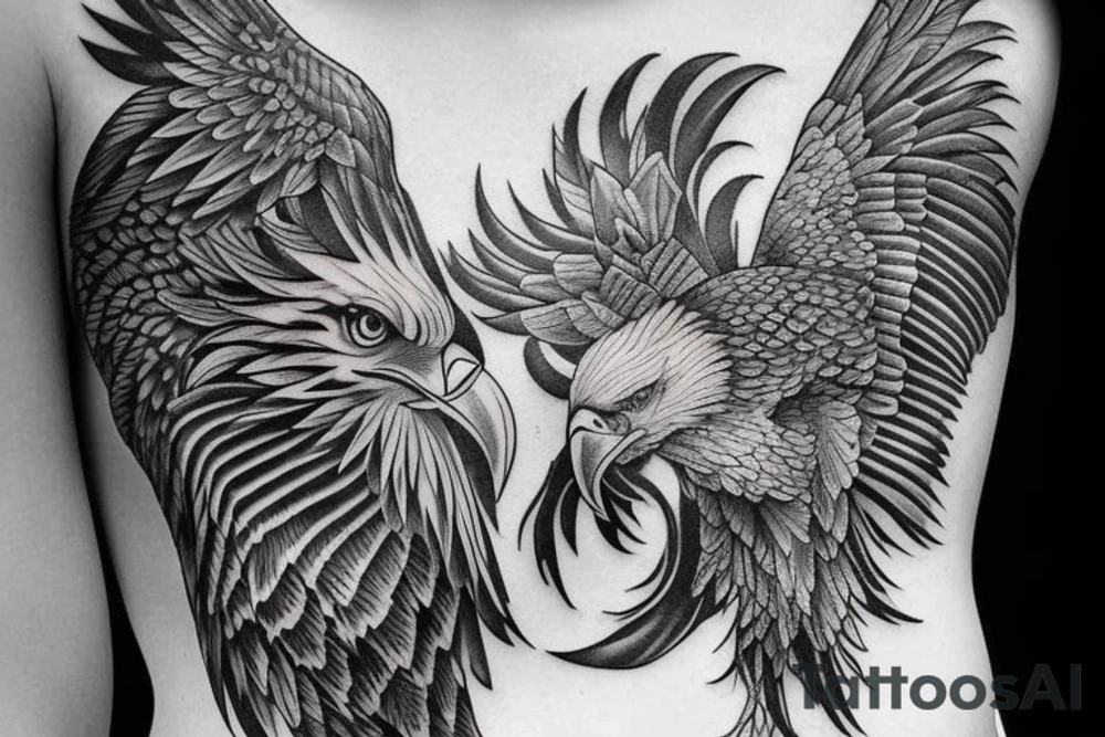 eagle tattoo idea