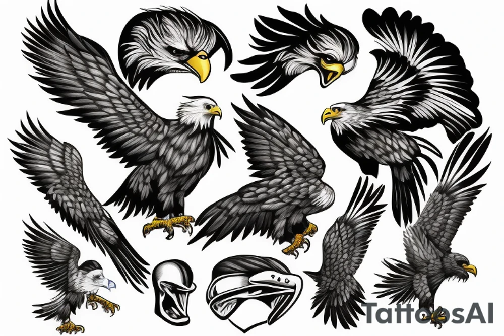 eagle tattoo idea