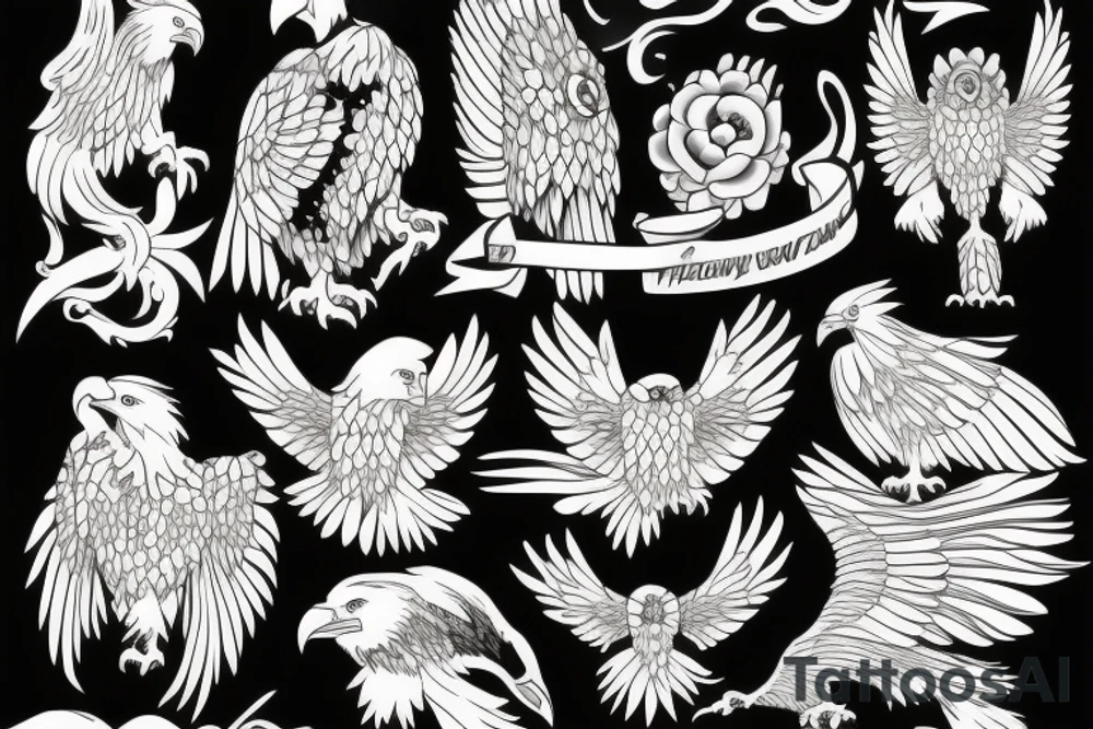 eagle tattoo idea