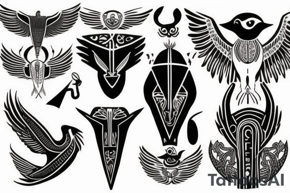 horus tattoo idea