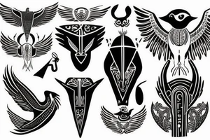 horus tattoo idea