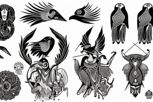 horus tattoo idea