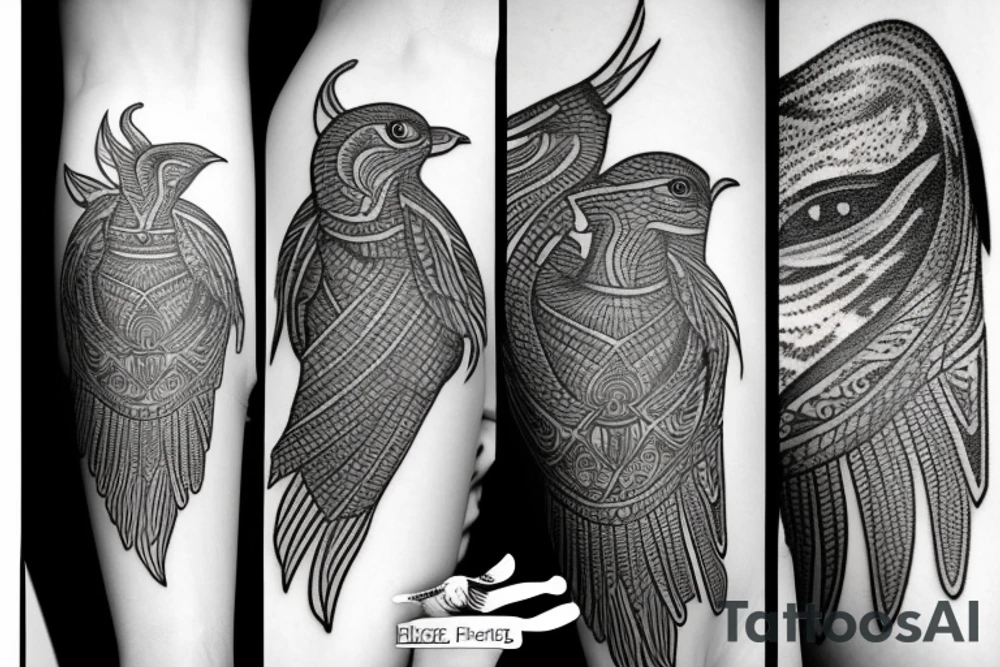 horus tattoo idea