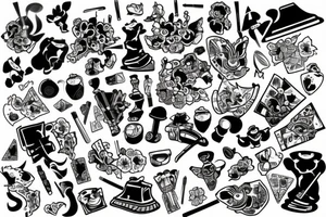 chesspiece tattoo idea