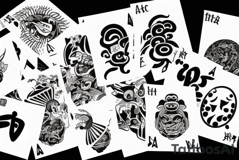 ace card tattoo idea