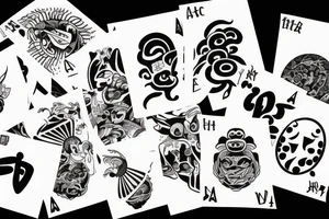 ace card tattoo idea