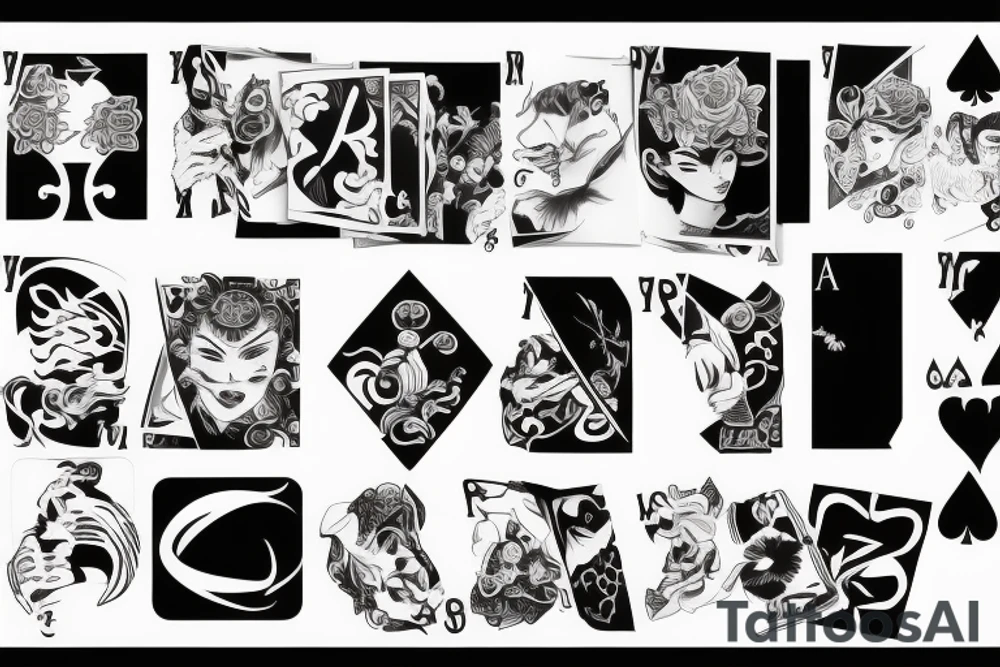 ace card tattoo idea