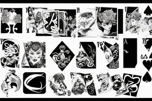 ace card tattoo idea