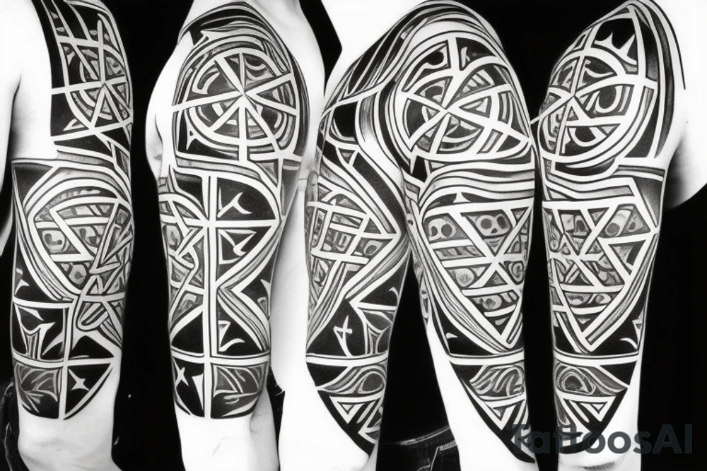 shuriken (symmetrical) tattoo idea