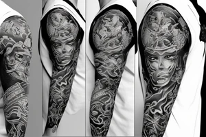 ninja tattoo idea