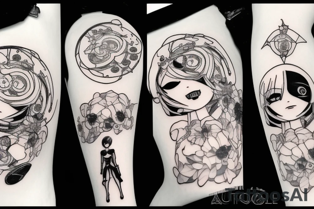 2b nier automata tattoo idea