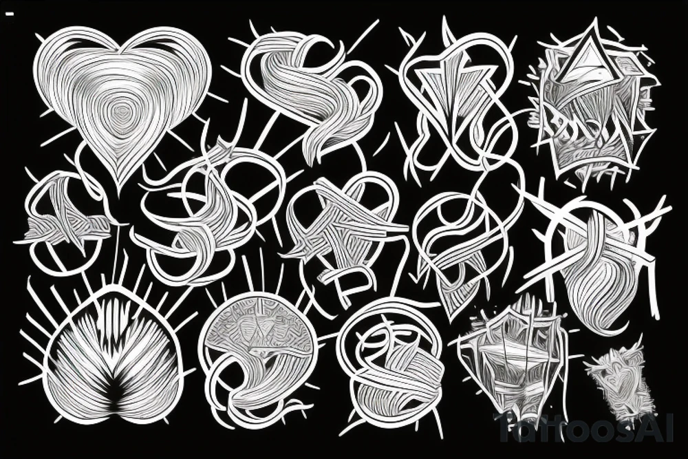 barbed wire tattoo idea