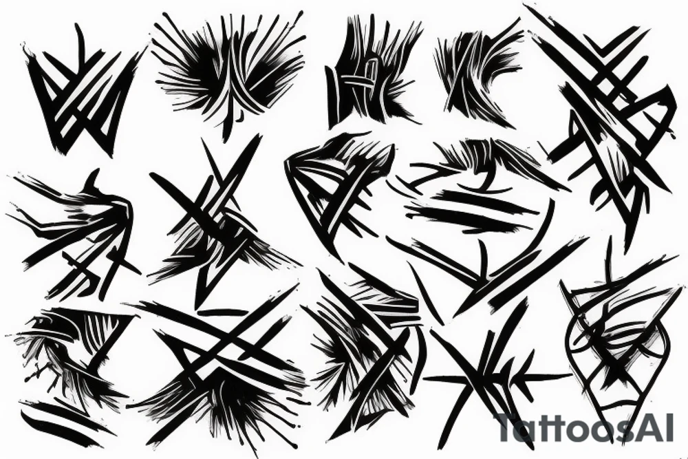 barbed wire tattoo idea