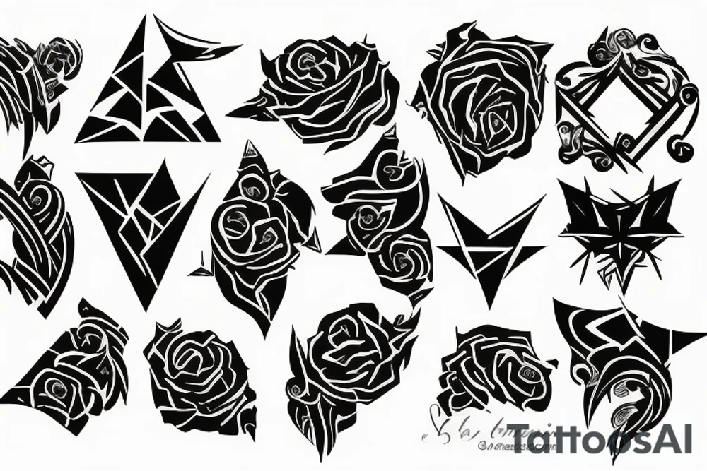 sharp tattoo idea