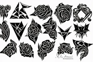 sharp tattoo idea