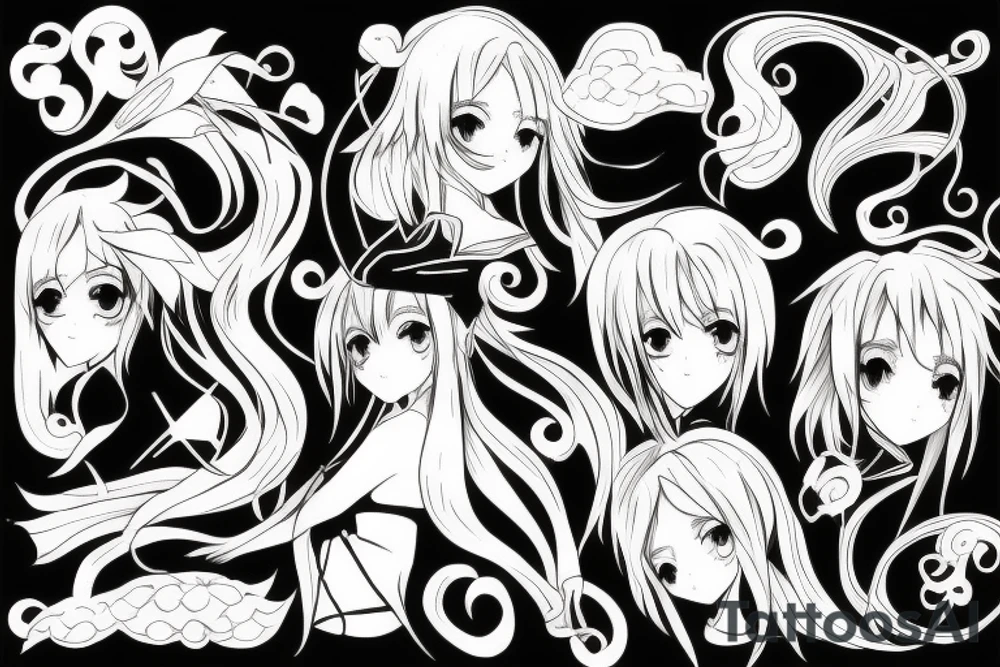 anime tattoo idea