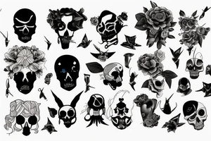 Lima blue love death and robots tattoo idea