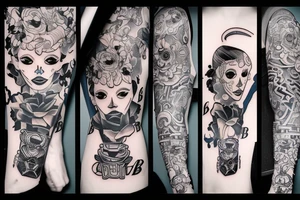 Lima blue love death and robots tattoo idea
