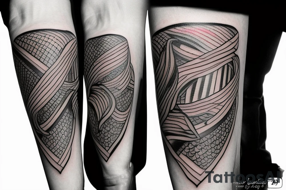 Un tatouage Un represente l'Italie la famille le voyage tattoo idea