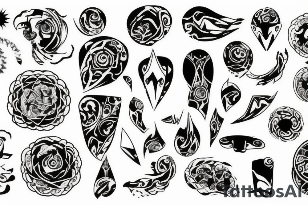 digital tattoo idea