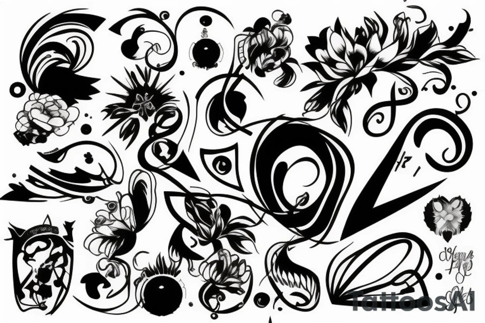digital tattoo idea