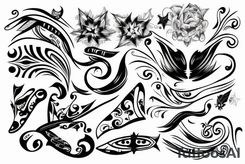 digital tattoo idea