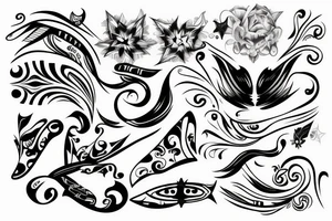digital tattoo idea
