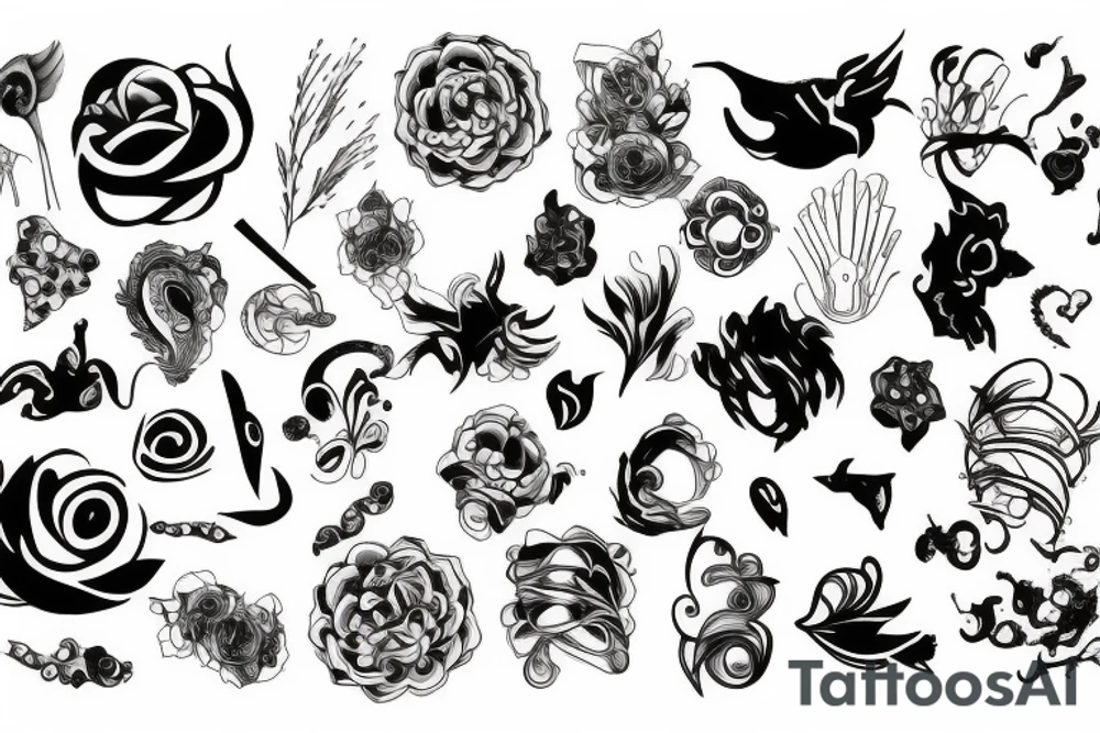 digital tattoo idea