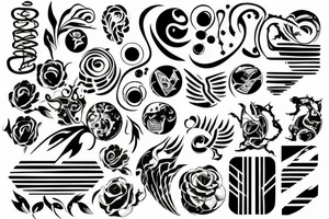 digital tattoo idea