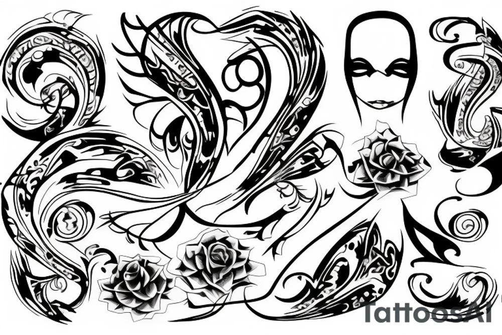 digital tattoo idea