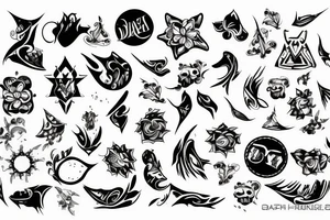 digital tattoo idea