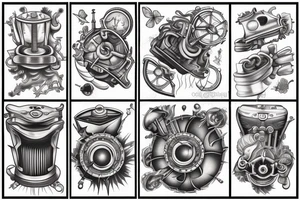 two stroke engine tattoo idea