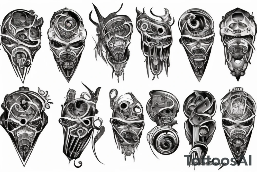engine tattoo idea