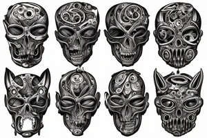 engine tattoo idea