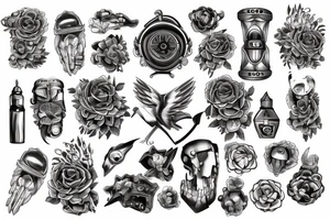 engine tattoo idea