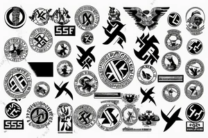 deutsches reich ss tattoo idea